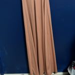 Vintage Tan Maxi Dress Photo 4