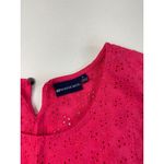 Northcrest Tank Top Womens L Pink Sleeveless Crochet Trim Casual Summer Size L Photo 5