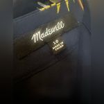 Madewell ATRIUM MIDI SKIRT BIRD OF PARADISE TROPICAL FLORAL NIGHTFALL BLUE 10 Photo 9