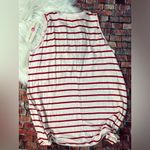 Wishful park Red and white tank top Photo 3