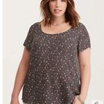 Torrid 🔵SALE 3/$25 ABBEY ARROW GEORGETTE BUTTON BACK BLOUSE TOP Photo 1