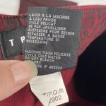 Tribal Pants Womens Size 4 Red Black Denim Slim Straight Stretch Animal Print Photo 6