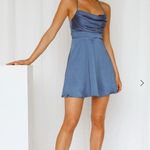 Hello Molly  Blue Mini Dress Photo 0