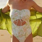 Charlie Holiday x Anthropologie Floral One Piece Swimsuit with Cutouts Photo 3