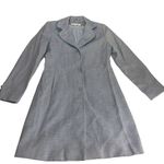 via spiga red label pink purple woven peacoat jacket size 10 Photo 2