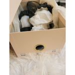 Mila Paoli Made in Italy Slip On 2 Band Black Sandals Size 8 / 39 New Photo 4