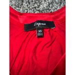 EXPRESS women's Red Trimmed in silk pocket sleeveless Mini Dress size XS Photo 2