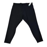 Hue  Black Furry Lined Denim Legging Plus Size XXXL activewear pants NWT Photo 0