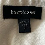 Bebe Cropped Pants Women’s Trousers size 4 Ivory Photo 4