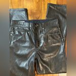Gap  Vintage Slim High Rise Faux Leather Pants Photo 9