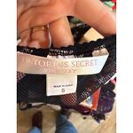 Victoria's Secret  Very Sexy Black Lace Trim Sheer Babydoll Chemise S Photo 2