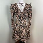 ST. ROCHE Organic Cotton Floral Hatfield Dress Belladonna Print Size 10 $370 Black Photo 6