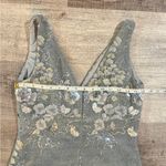 David Meister silver sequin midi dress Photo 5