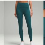 Lululemon  Wunder Train High Rise Tight 28” Storm Teal NWOT Photo 1