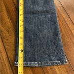 Mother The Outsider Crop Distressed Jeans Crazy Like A Fox Size 25 Blue Photo 5