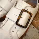 GREATS Women's Royale Sneakers Buckle Leather White Shoes Size 7.5 Photo 2
