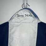 Columbia Terra Nova Womens Jacket Coat Size L White Blue Full Zip Nylon Photo 5