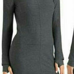 Athleta  Carmella Striped Sweater Dress Gray Size Small Photo 0