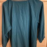 Isaac Mizrahi ISAAC MIZRAH | textured button up blouse. Square neck.‎ Size small Photo 7