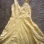 Gap Yellow A Line Dress Photo 0