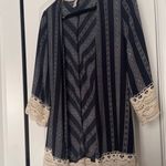 Xhilaration Xhileration Blue Kimono Photo 3