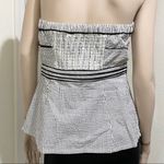 Bebe  Bustier Corset Stripe Top M Photo 4