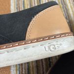 UGG  Black and Tan Slip-On Loafers Photo 5