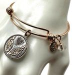Love this life  rose gold friendship charm bracelet Photo 1