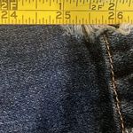 ZARA Womens  Trafaluc Denimwear Bib Dark Wash Overalls Skinny Distressed Pockets Photo 9