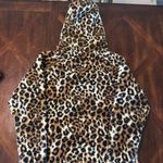 PINK - Victoria's Secret Victoria's Secret PINK leopard print fleece hoodie Photo 4