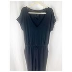 Soft Surroundings Black Jumpsuit Relaxed Fit Size Medium Tall Photo 2