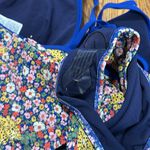 NWT Boden Como String Halter Top Floral paisley azure tiger one piece swimsuit Blue Size 16 Photo 6