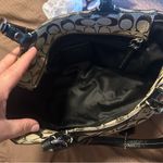 Coach  Tan and Brown Shoulder Bag with Signature Design Photo 7