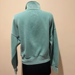 Abercrombie & Fitch Teal Women's Half-Zip Sweater size XS Photo 4