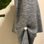 Leith  Imitation Pearl Detail Statement Sleeve Knit Top Size S Photo 5