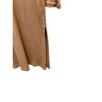 Abercrombie & Fitch Button Down Maxi Cardigan Camel Size XL Neutral Minimalist Photo 10