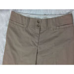 EXPRESS Sz 4 Pants Tan Brown Correspondent Trousers Slacks Thin Photo 2
