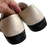 Ecco Like New  Leather Dress Classic 15 Loafers Ivory Size 8 - 8.5 Retail $249.00 Photo 3