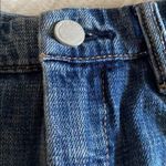 BLANK NYC Distressed Denim Shorts with Flowers Photo 2