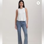 525 America BILLIE: THICK THIN VEST in Bleach White Size XL Retail $89 Photo 3