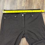 J. McLaughlin  Houndstooth Becca Slim Fit Legging Stretch Brown Black Pants 8 Photo 5