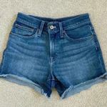 J.Crew  mercantile blue denim high rise shorts in size 24 Photo 0