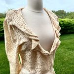INC Cream Lace Jacket Size M Photo 7