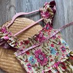 House of Harlow Nwt  1960 smocked tiered boho printed maxi dress women’s size S Photo 4