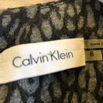 Calvin Klein  Leopard Print Belted Sheath Dress Size 6 Photo 3