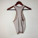 Abercrombie & Fitch Checkered Knit
Scuba Tank Size Medium Tan and White Photo 5