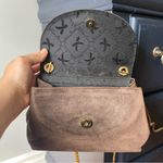 •Paloma Picasso petite suede purse• Brown Photo 8