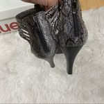 Avenue  black and white animal print / snake print party holidays heel 8.5 Photo 7
