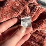 Honey Belle  Warm Rust Soft Velvet/Chenille Cardigan! Photo 4