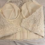 Only Hearts  halter lace top with bra 36D pretty bow snaps at neck Photo 6